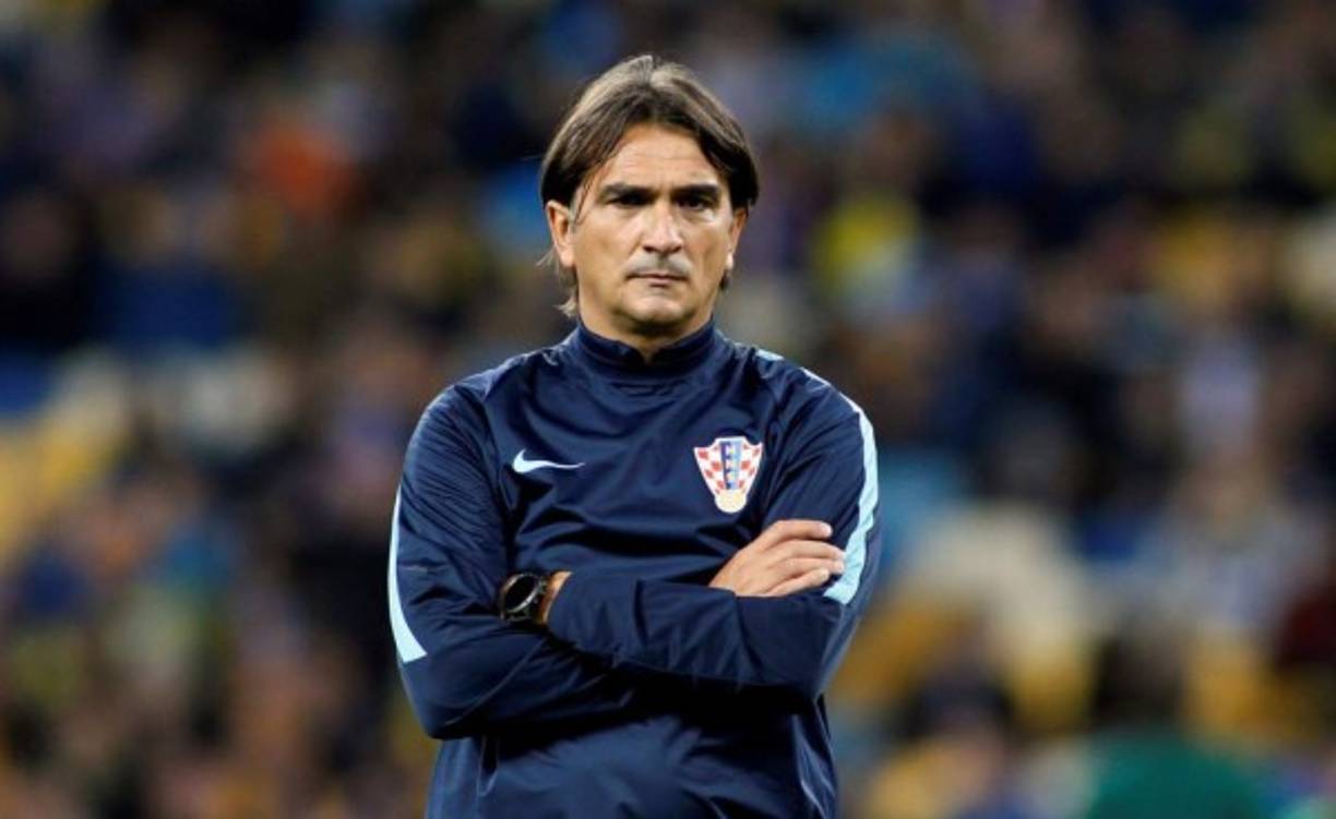 Croatia's coach Zlatko Dalic attends the Russia 2018 World Cup final football match between France and Croatia at the Luzhniki Stadium in Moscow on July 15, 2018. / AFP PHOTO / CHRISTOPHE SIMON / RESTRICTED TO EDITORIAL USE - NO MOBILE PUSH ALERTS/DOWNLOADS<br/>