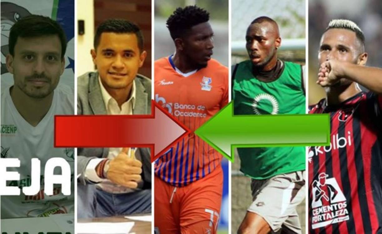 Los principales movimientos de las últimas horas en el mercado de fichajes del fútbol hondureño.