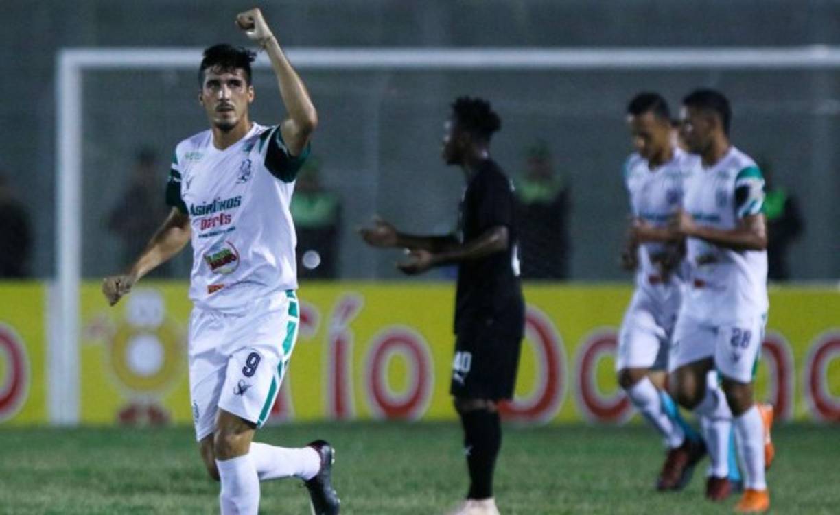 Al minuto 14, el delantero argentino Bruno Volpi del Platense se encargó de abrir el marcador.