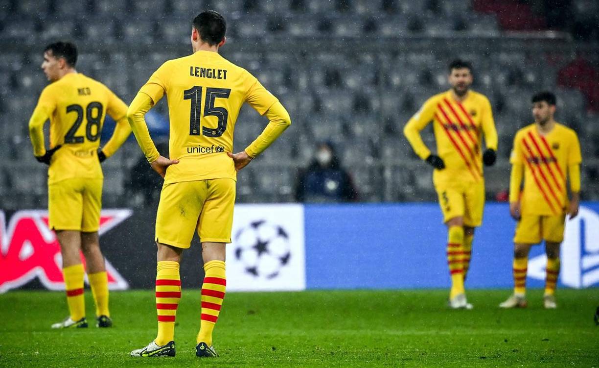 Las imágenes de la tristeza del Barcelona por la eliminación de la Champions League.