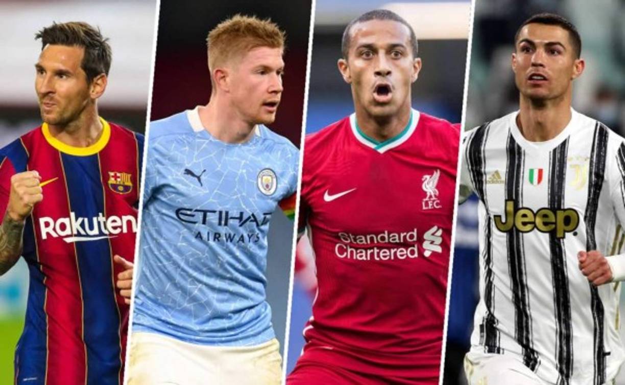 Estos son los once mejores jugadores del año que conforman el Equipo Ideal FIFA FIFPro 2020, según los votos de los propios jugadores profesionales.