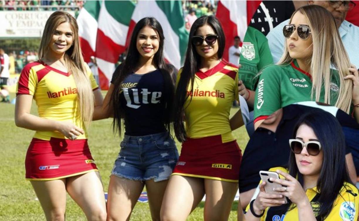 La tercera jornada del Torneo Clausura 2019 de la Liga Nacional fue adornada por hermosas chicas en los estadios.