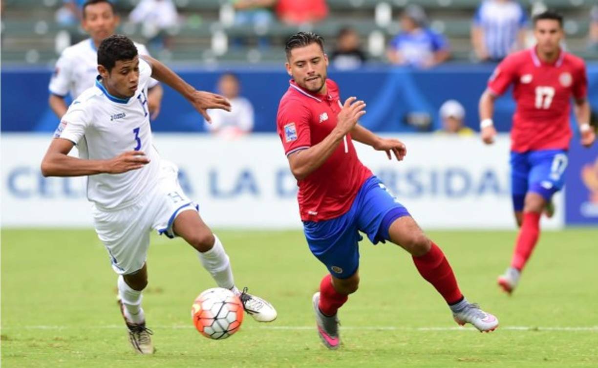 El encuentro entre hondureños y ticos fue de mucha marca .