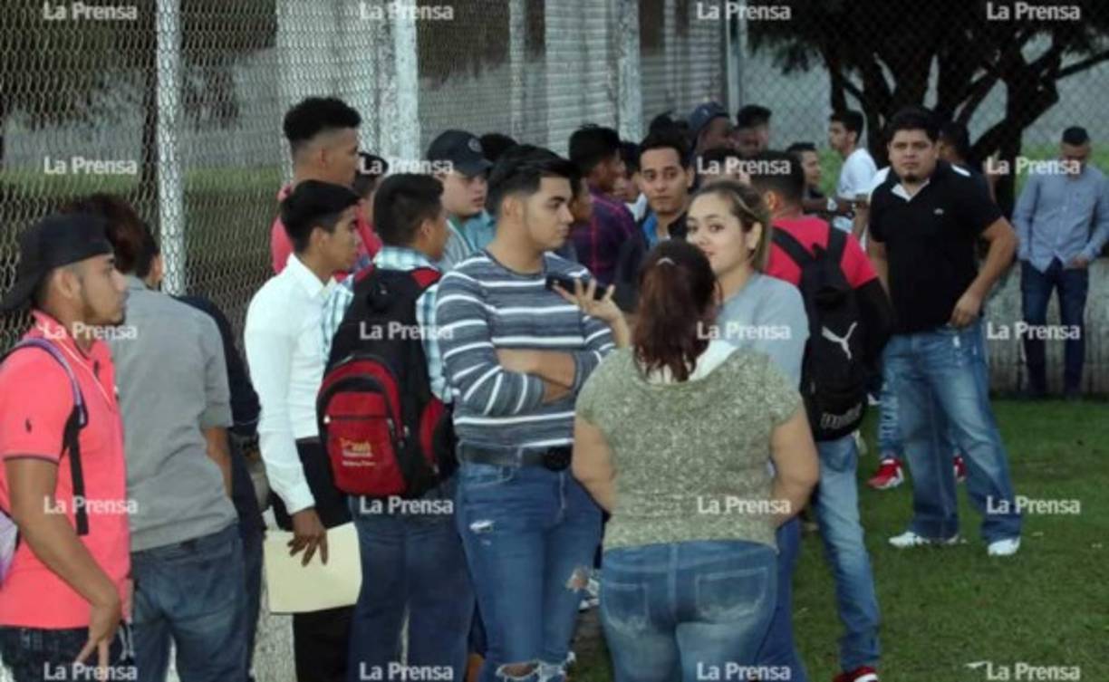 La mayoría llega entre las 2:00 y las 4:00 am, pero los primeros están incluso desde las 11:00 pm.