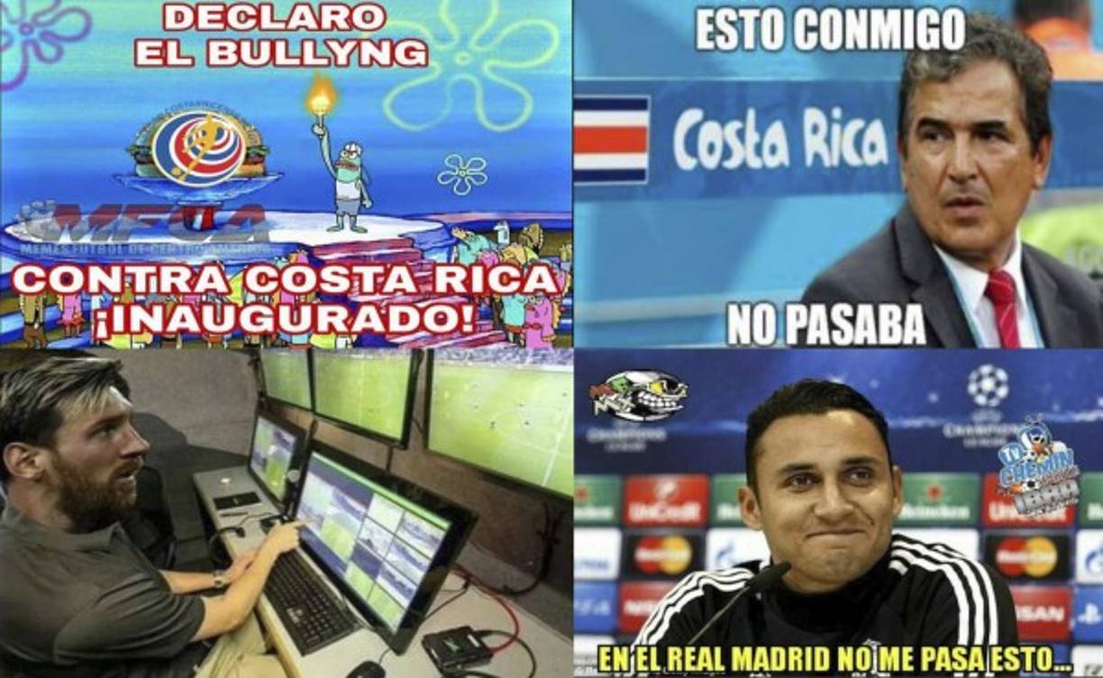 Costa Rica quedó eliminada del Mundial de Rusia al ser derrotada 2-0 por Brasil y con ello los memes no se han hecho esperar y han estallado en las redes sociales las burlas a los ticos.