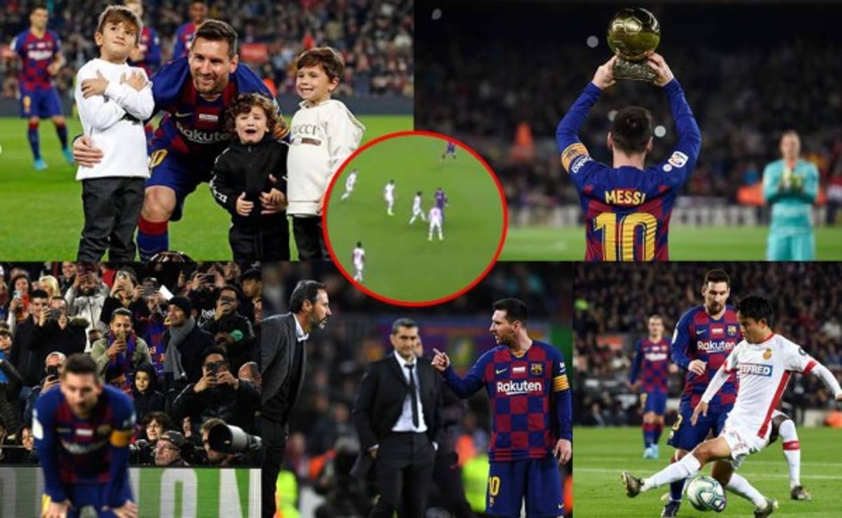 Las imágenes de la goleada del FC Barcelona (5-2) contra el Mallorca en una nueva exhibición de Lionel Messi en el Camp Nou. El argentino fue el protagonista en todo el partido.