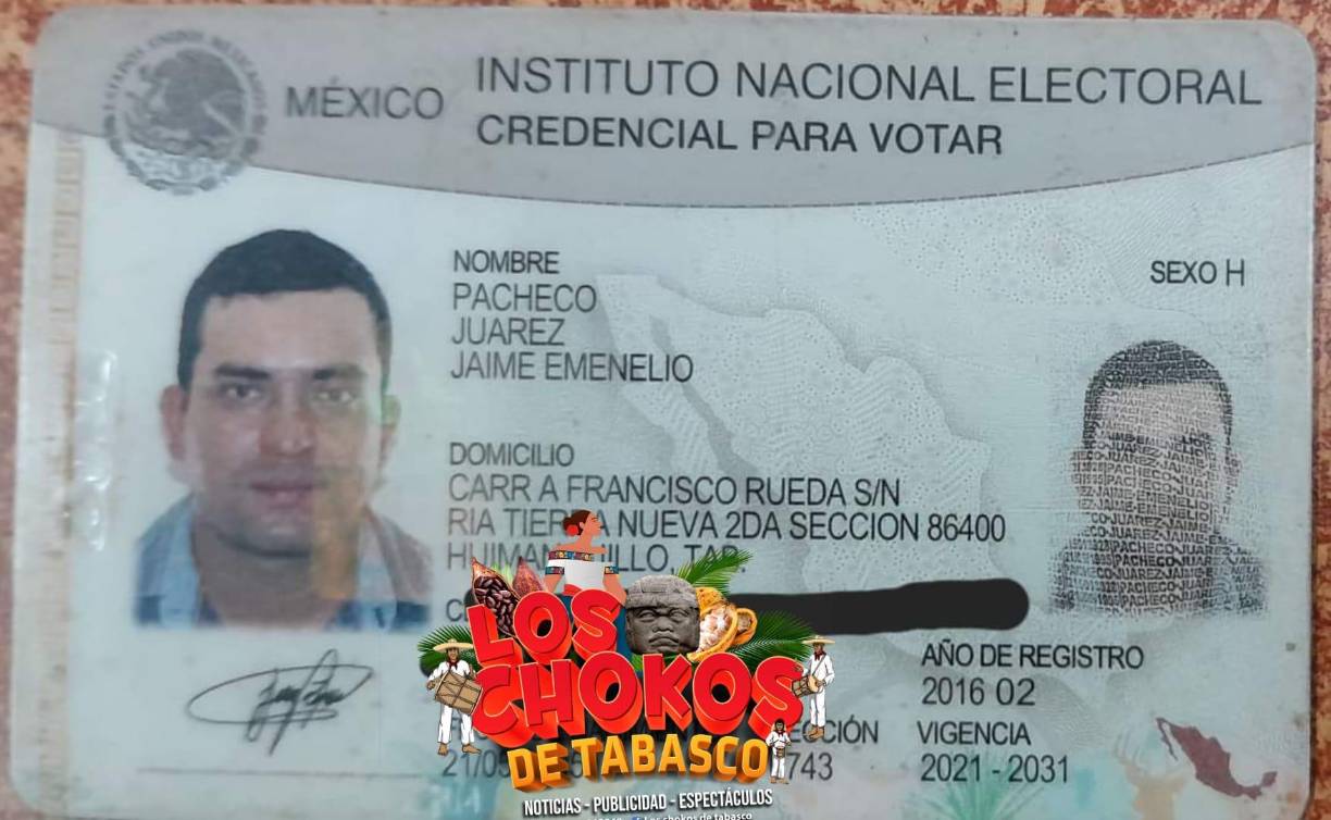 Juárez Pacheco trabajaba en una refinería en Tabasco, México.