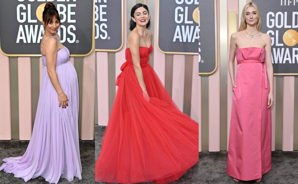 Globos de Oro: Así lucieron las estrellas del cine y la TV