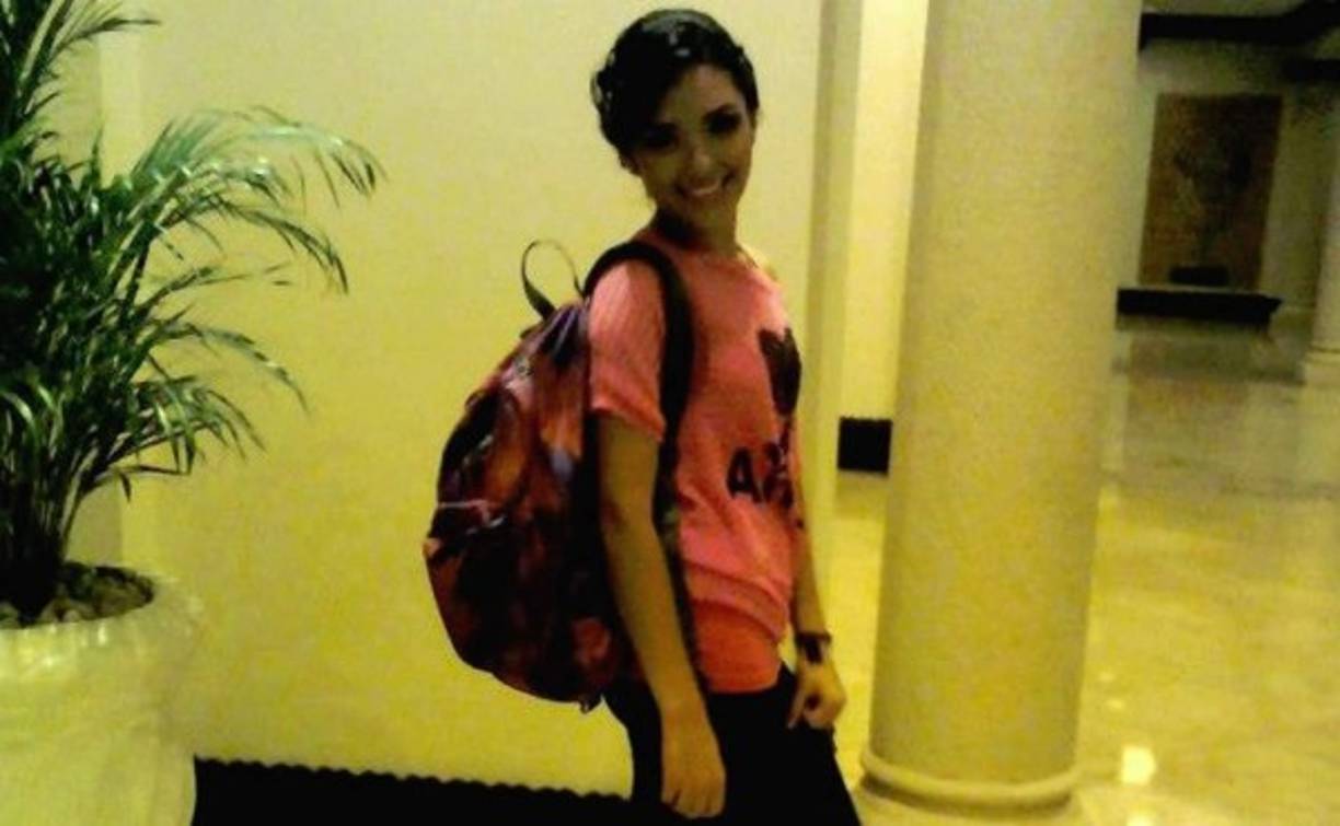 Paz Valladares es la actual novia de la Escuela de Periodismo de Honduras.