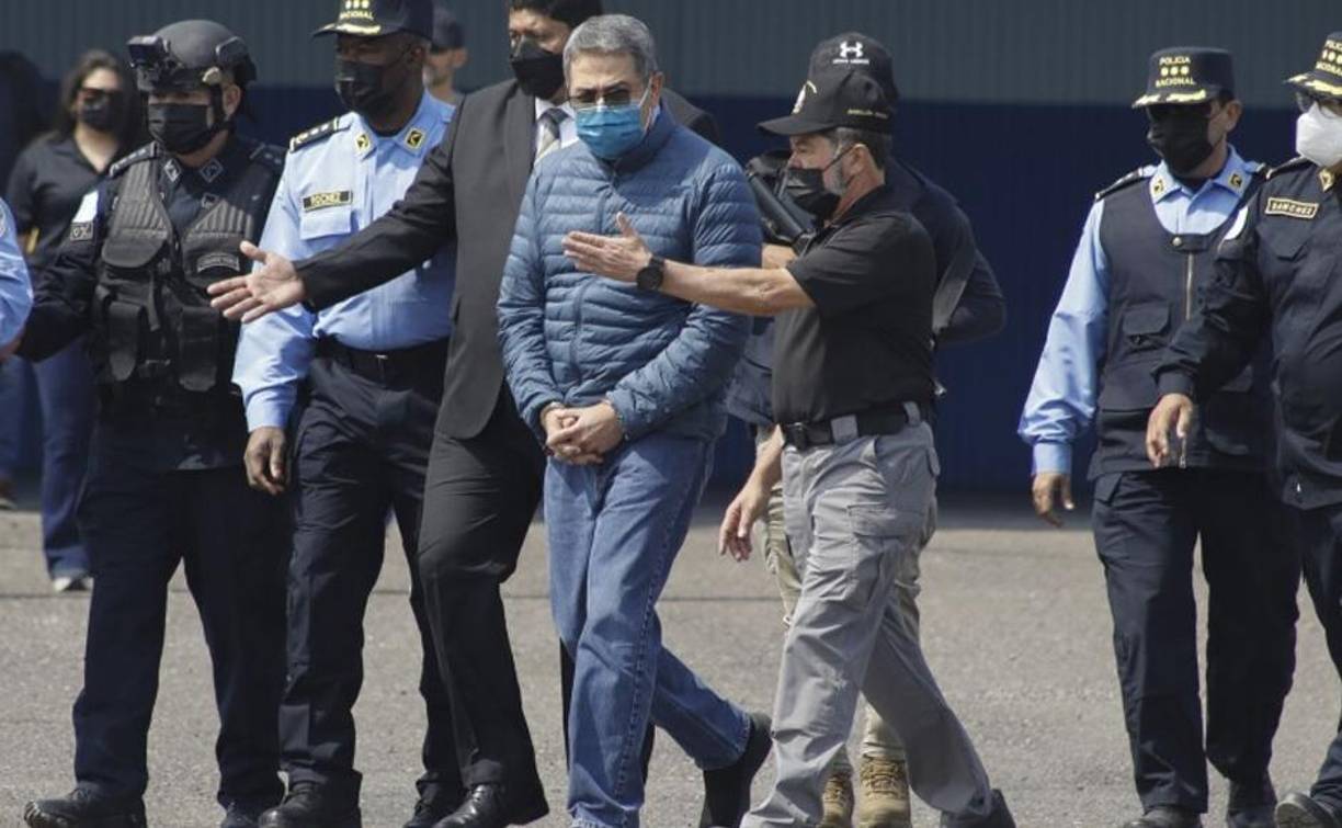 Fue su primera audiencia presencial y cara a cara con el juez Kevin Castel, el hombre que dictó cadena perpetua más 30 años contra su hermano “Tony” Hernández.