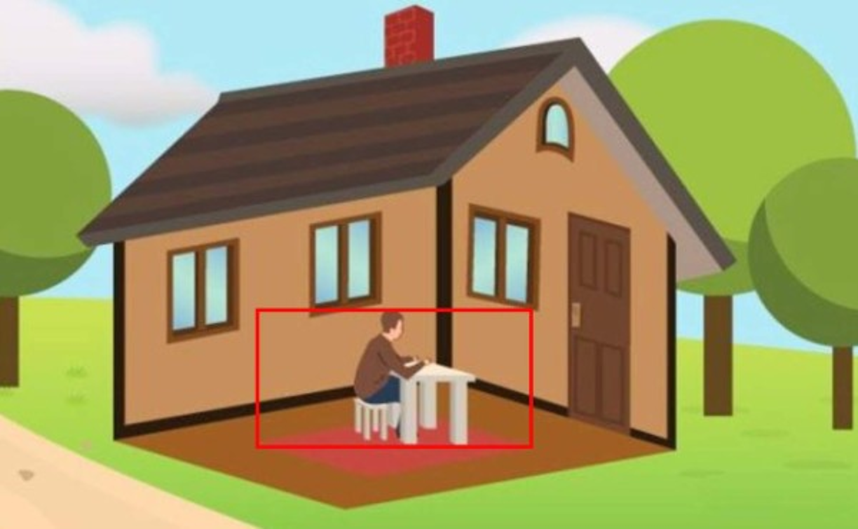 Fuera de la casa<br/><br/>Si viste a la figura en el exterior, eres alguien que aprecia mucho la honestidad, por encima de todo. Tienes amigos, pero también enemigos, porque no a todos les gusta la verdad y tú sueles decirla, aunque duela.