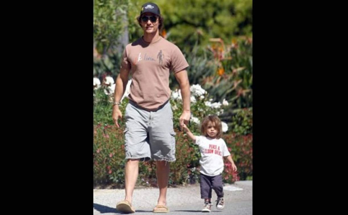 Matthew McConaughey tiene tres hijos.