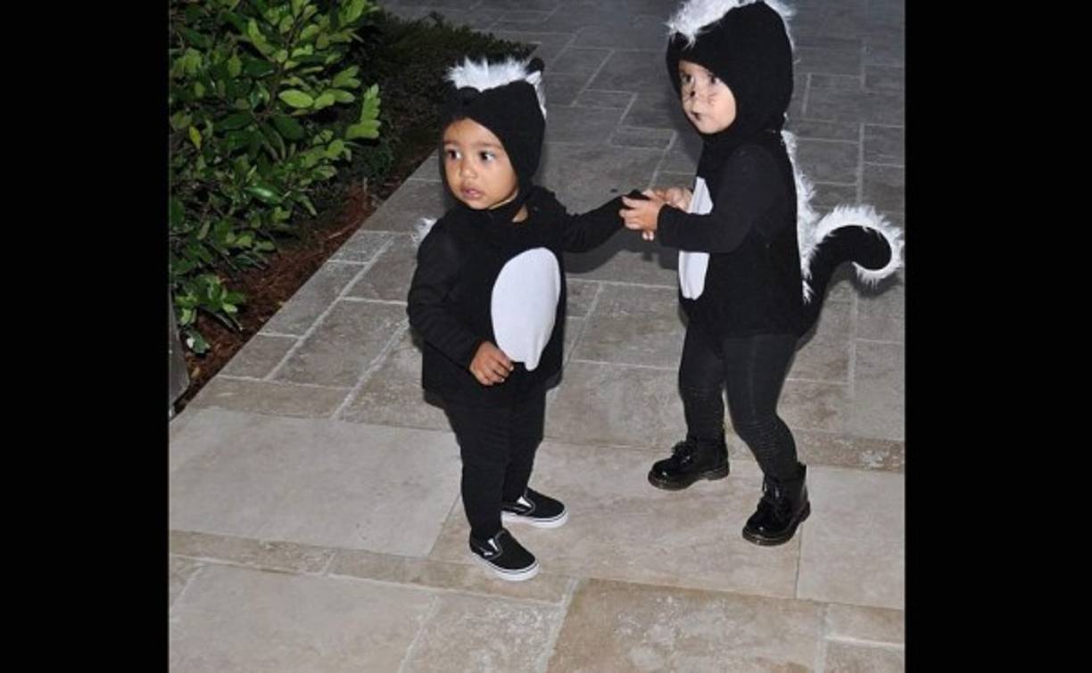 La hija de Kim Kardashian, North West.