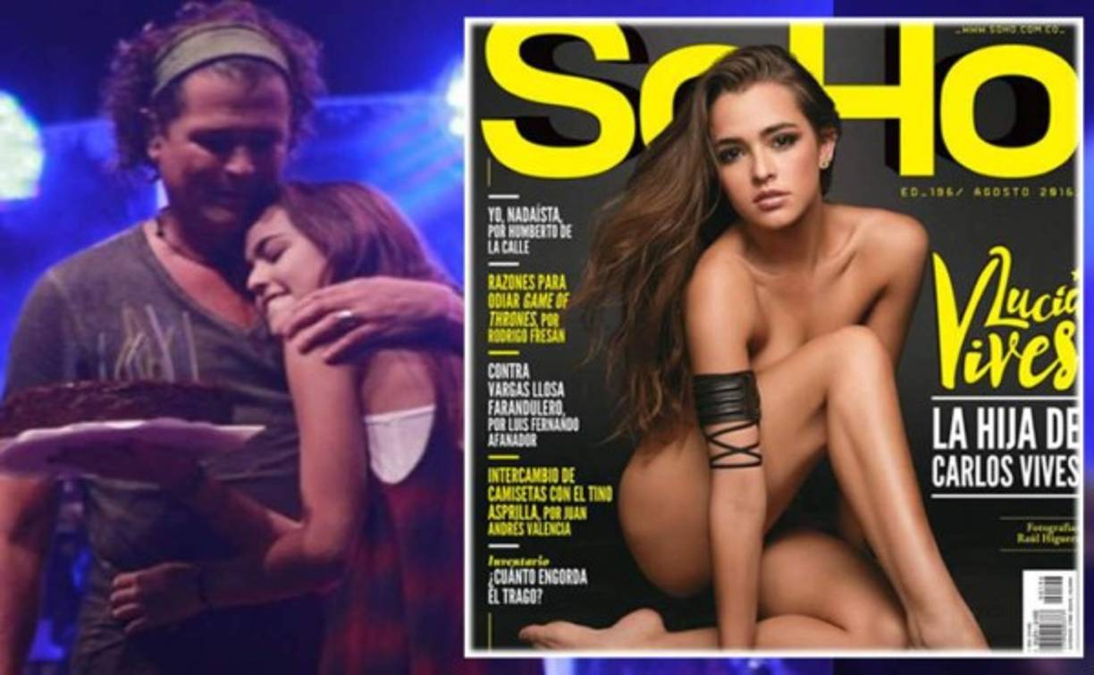 Tiene 20 años y su papá asegura que desde muy pequeña es una mujer con criterio, independiente y muy talentosa. Lucía nació en Puerto Rico y actualmente vive en Estados Unidos. La hija del cantante colombianoo es la portada de agosto en SoHo y aquí le traemos un increíble adelanto. La joven habló con la revista Jet-set sobre el revuelo sobre sus imágenes desnuda en el Instagram: “Los que me conocen saben que no tengo ningún tipo de tabú con mi cuerpo, es algo natural. Hay quienes le ven el morbo y miran el cuerpo de la mujer como un objeto, pero no tiene que ser así. Si fuera el trasero de un hombre, seguramente nadie habría dicho nada. Fue muy interesante analizar la sociedad en la que vivimos”.