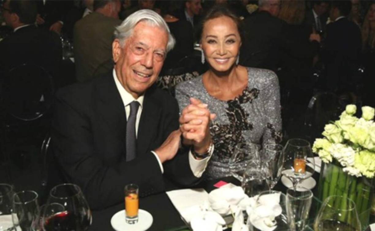 Mario Vargas Llosa e Isabel Preysler.