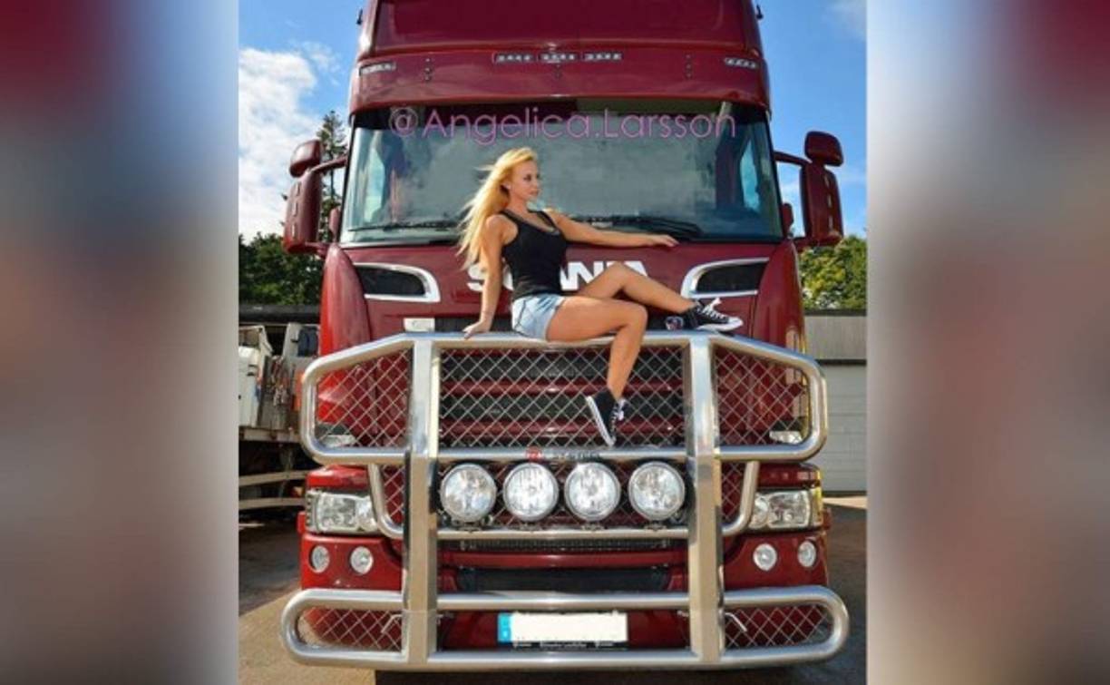 Angélica Larsson es una mujer que está rompiendo esquemas y ha provocado furor en las redes sociales por su belleza y por su trabajo.