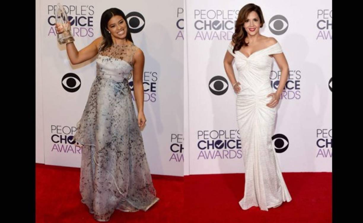 Las actrices María Canals Barrera y Gina Rodríguez.