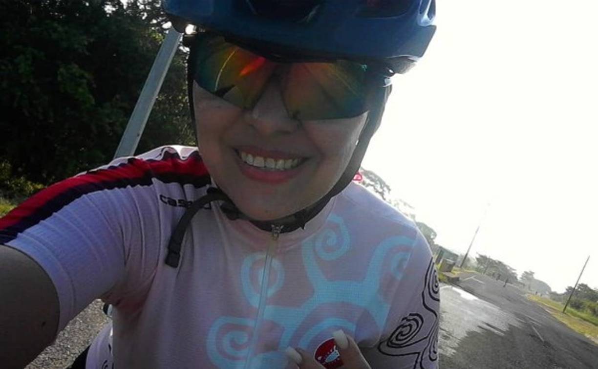 Mayra Andino era apasionada por los deportes y en especial el ciclismo.