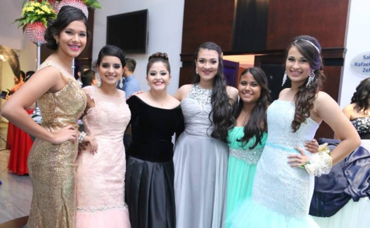 Paola Caballero, Shelsea Pérez, Hannah Ponce, Génesis Cruz, Emy Posas y Melanie Casanova .