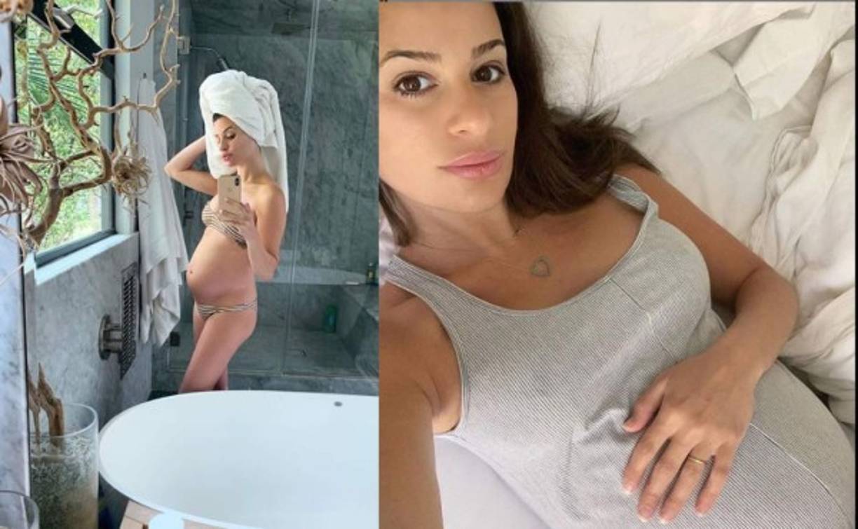 Lea Michelle, 33 años<br/>La estrella de Glee anunció el pasado 2 de mayo su embarazo a través de una publicación en su Instagram con la leyenda 'So grateful' (Tan agradecida). A mediados del 2019 la actriz se casó con su pareja, el empresario Zandy Reich, luego de tres años de relación y ahora están a la espera de su primer hijo. Sin embargo, su 'dulce espera' está adquiriendo un sabor amargo a <a href='https://www.laprensa.hn/espectaculos/1384163-410/lea-michele-pide-perdon-actitud-racista-despues-sufrir-consecuencias' style='color:red;text-decoration:underline' target='_blank'>causa de los señalamientos que han hecho algunos ex colegas sobre sus presuntas actitudes racistas.</a><br/>
