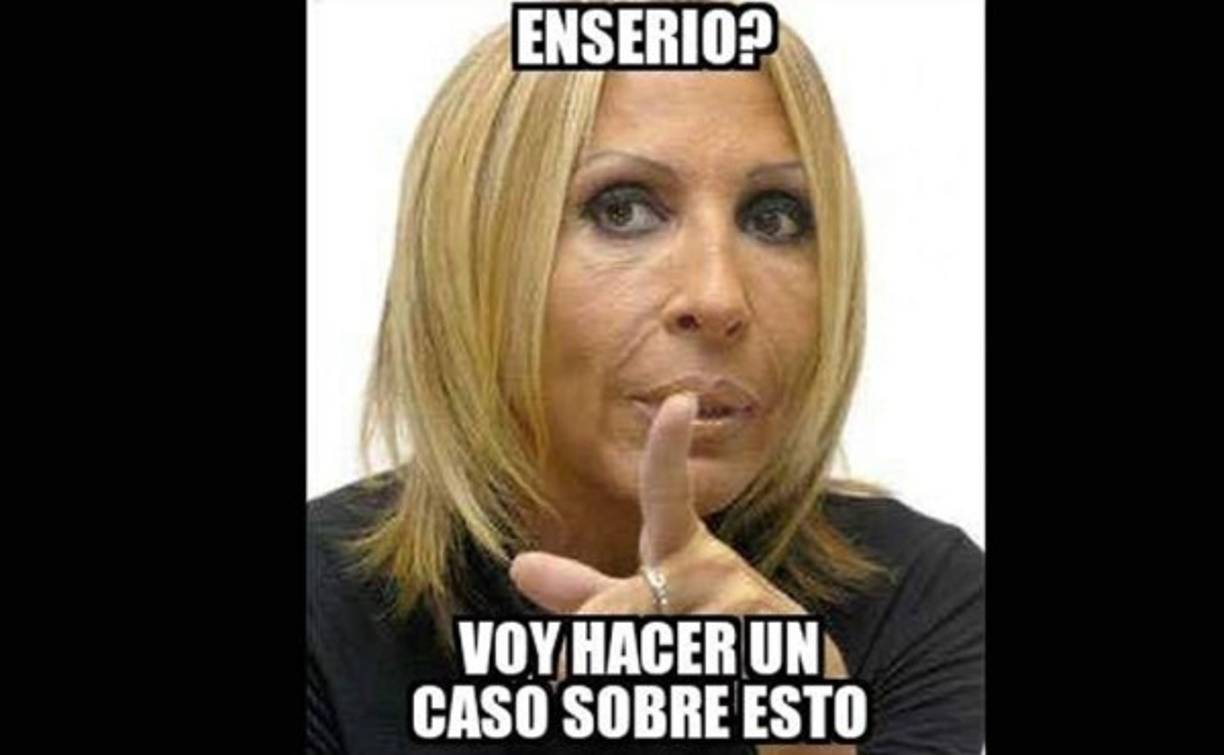 Laura Bozzo tampoco quiso quedarse atrás...