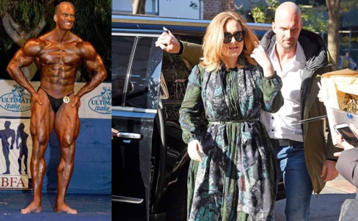 Peter Van der Veen, el guardaespaldas sexy de Adele fue un fisicoculturista. Fue coronado como Mr. Europa en 2005.