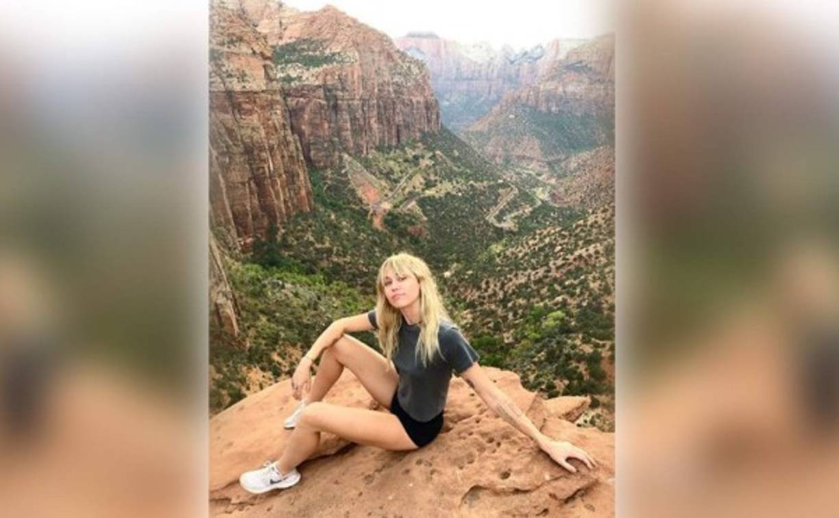 Miley Cyrus perturbó a sus fans después de colgar unas imágenes en su cuenta de Instagram en la que luce extrema delgadez.