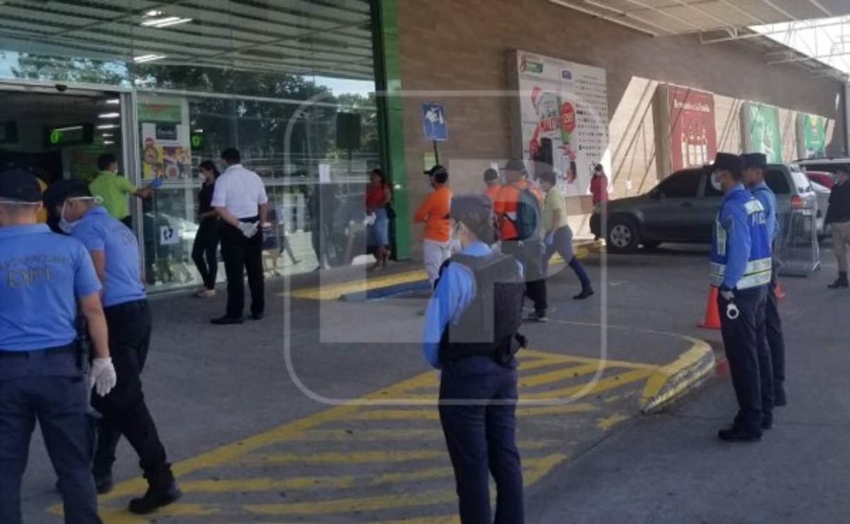 Elementos de la DPI han realizado una ardua labor de vigilancia en La Ceiba.