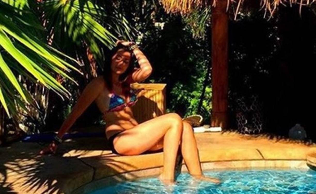 Un escultural cuerpo luce la hija de Michael Jackson, quien cumplió 17 años.