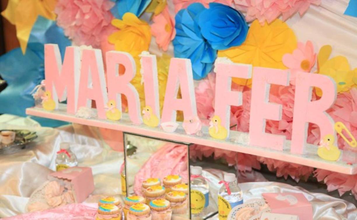 La decoración fue propicia para la celebración.