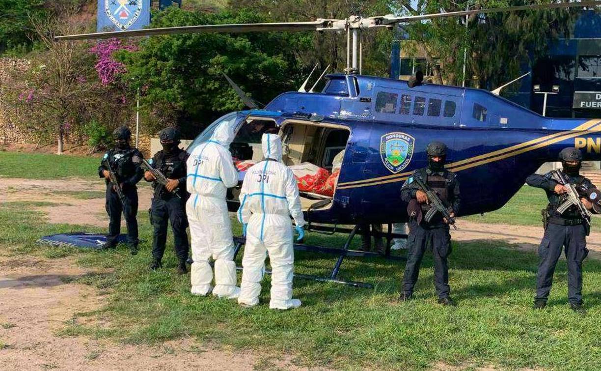 El golpe policial fue contra la organización narcotraficante de los Montes Bobadilla. 