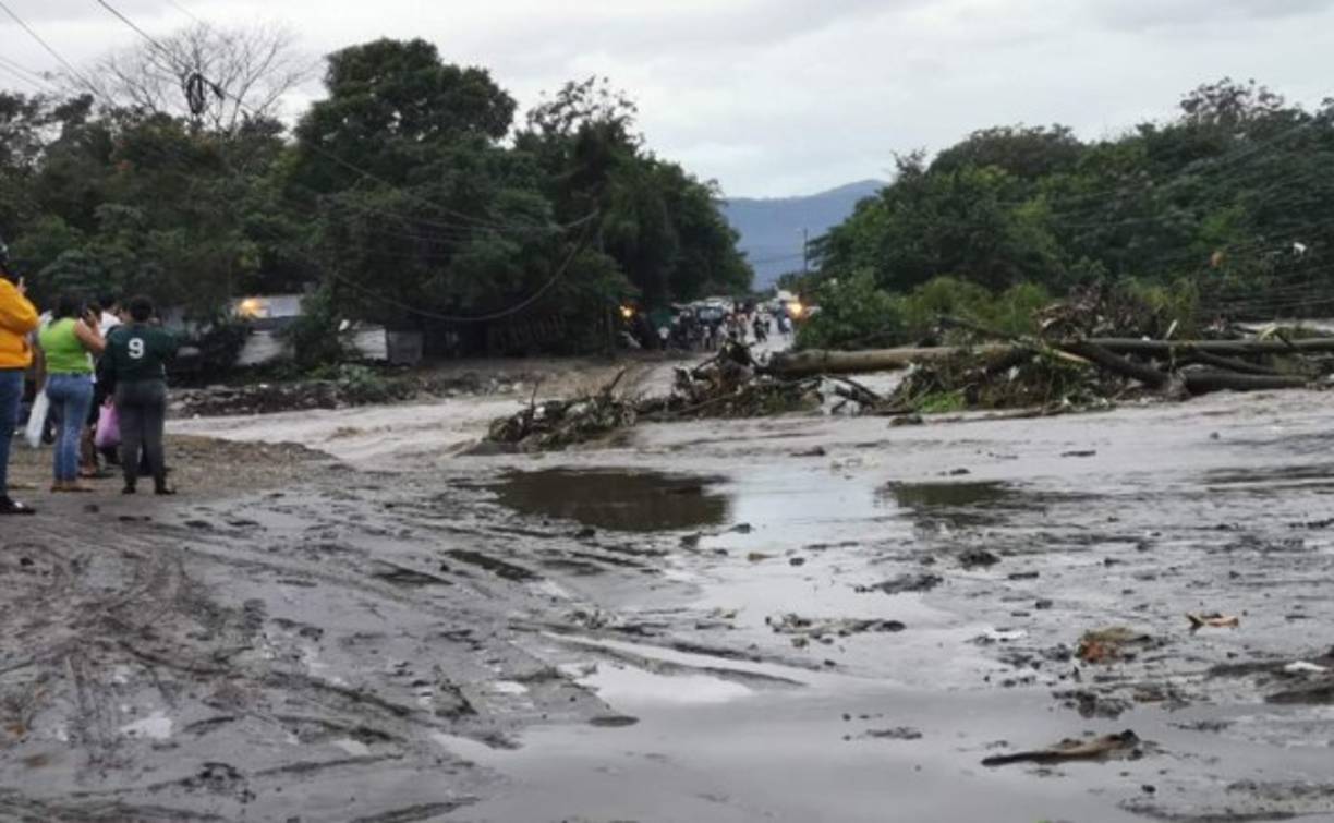 Las personas que salieron más perjudicadas con la lluvia fueron quienes viven en los bordos de San Pedro Sula.