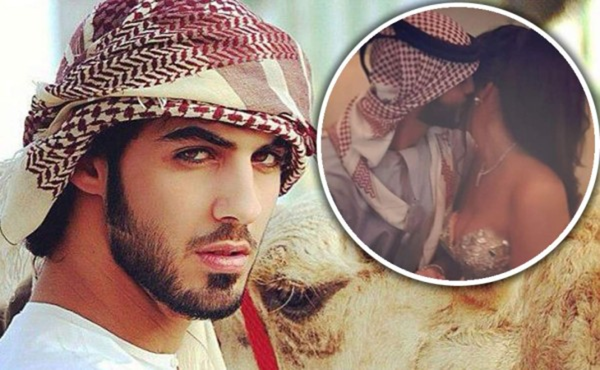 Omar Borkan salió a la fama en 2013 tras ser supuestamente expulsado de Arabia Saudita por ser demasiado guapo.