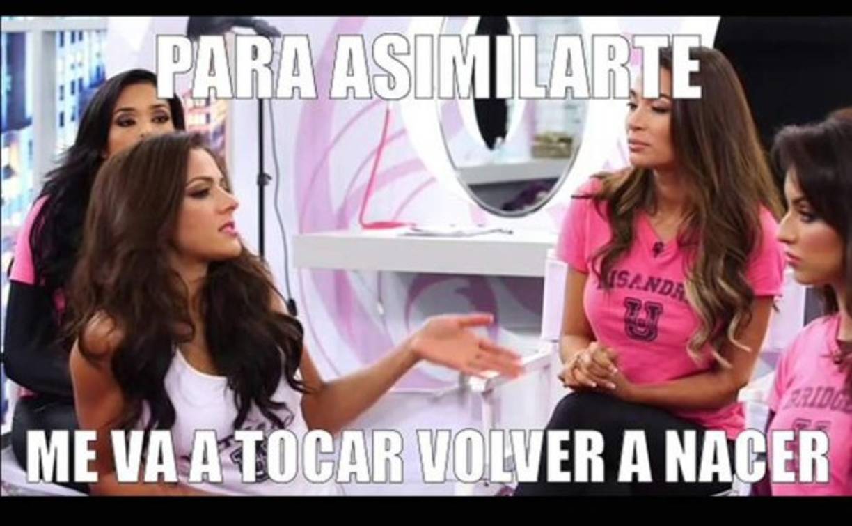 Los memes de Nathalia Casco por sus polémicas en el reality.