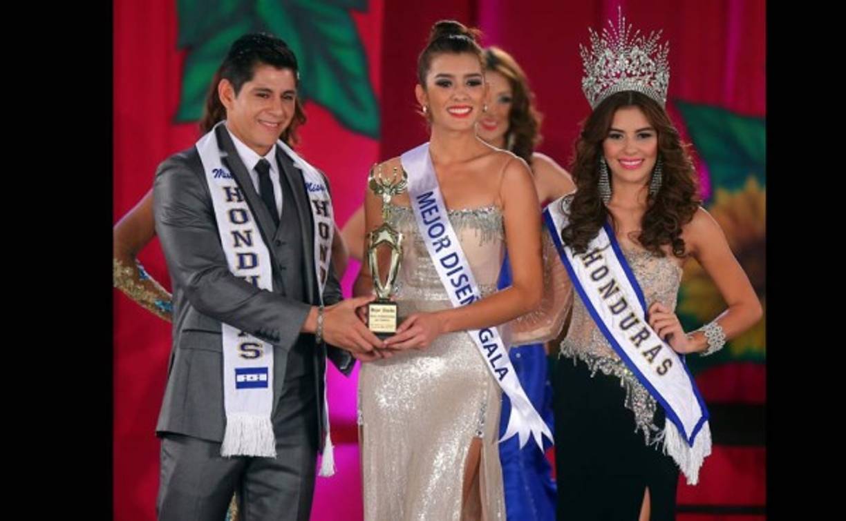 El mejor diseño de Gala lo ganó El Salvador.