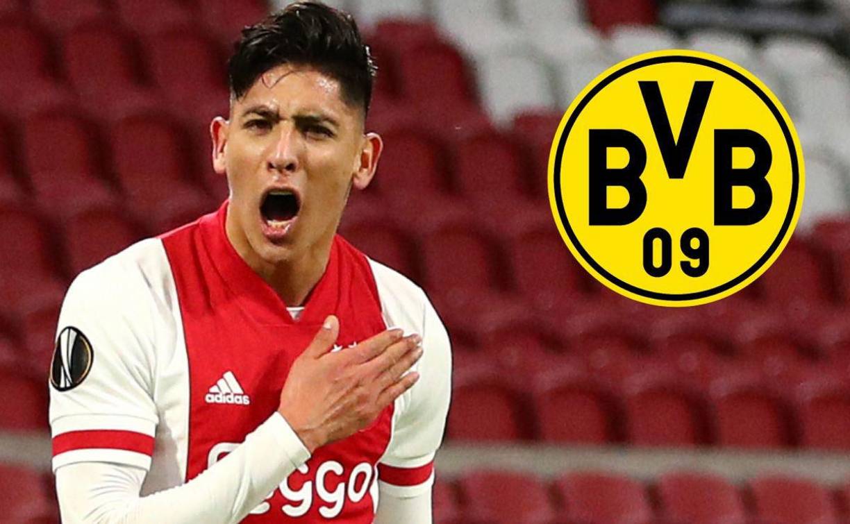 Edson Álvarez - El jugador mexicano del Ajax parece no seguirá en Países Bajos y su futuro suena en la Bundesliga. El equipo interesado no es otro que el Borussia Dortmund, que estaría dispuesto a pagar la cantidad que se pide por él, 35 millones de euros. Eso sí, siempre después, como apuntan en el diario alemán Sport Bild, de recibir el dinero que en teoría va a llegar por la venta de Jude Bellingham al Real Madrid.