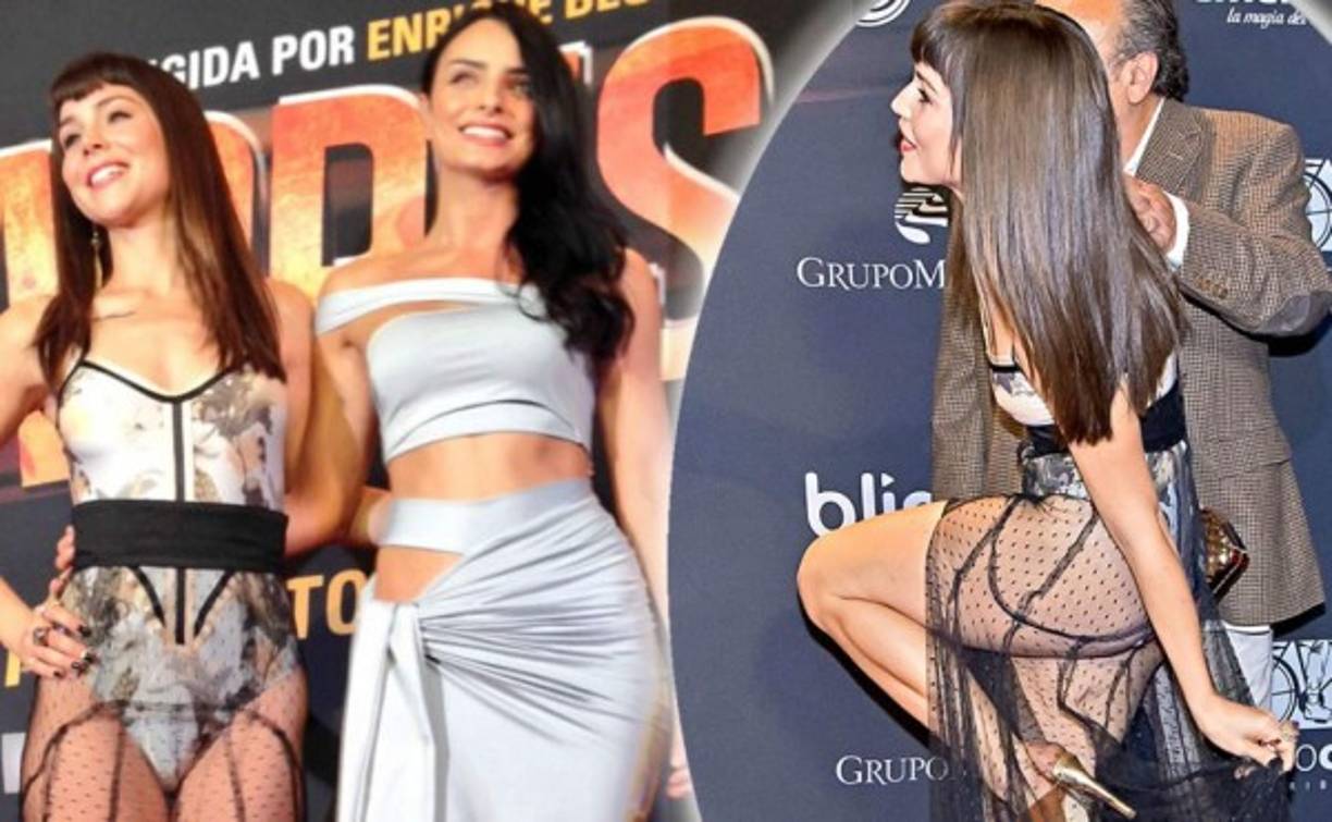 Camila Sodi sorprendió en la premier de 'Compadres' con un vestido que la puso en apuros. Muchos dicen que quiso opocar a Aislinn Derbez.<br/>