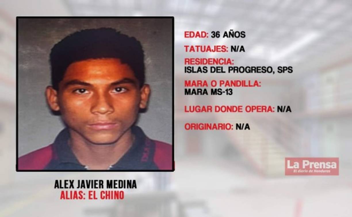 Acusado de extorsión, sicariato, tráfico de drogas, posesión ilegal de armas.