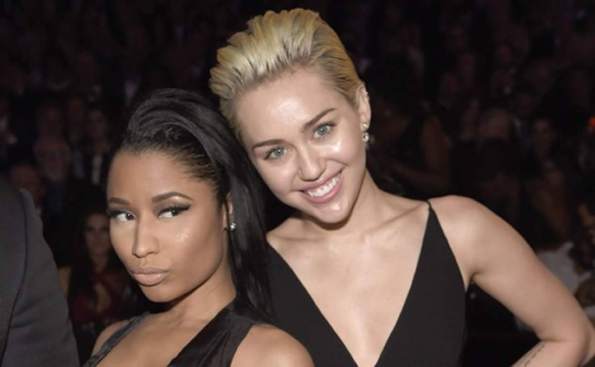 Nicki Minaj y Miley Cyrus.