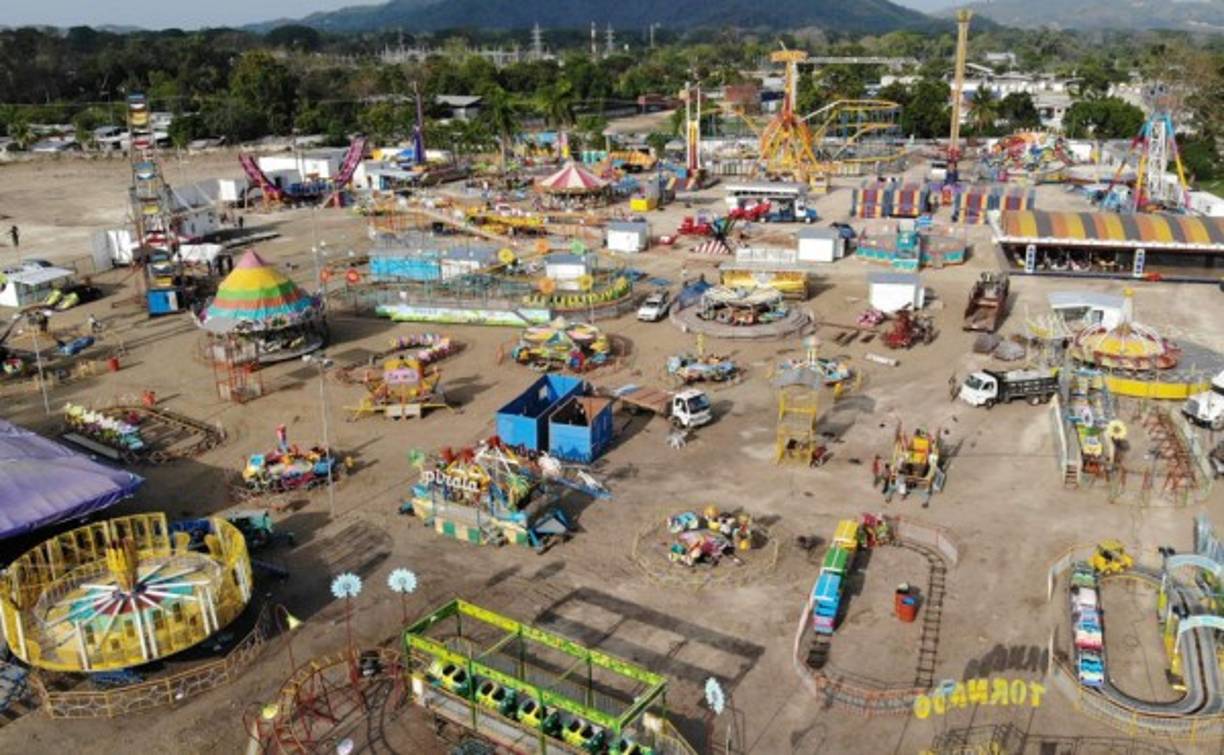 Estos son los juegos favoritos y más solicitados y buscados por los sampedranos y visitantes de la Feria Juniana ¿Cuál es el tuyo?