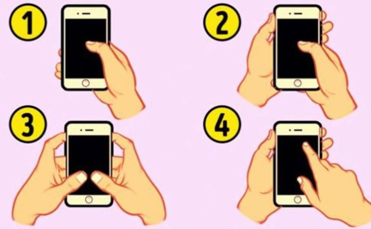 Los teléfonos móviles se han convertido en una parte inseparable de los seres humanos. Ya sea por trabajo, estudio o diversión, a diario pasamos horas y horas en un celular.<br/><br/>La forma en la que sostienes tu teléfono revela algunos detalles sobre tu forma de ser.
