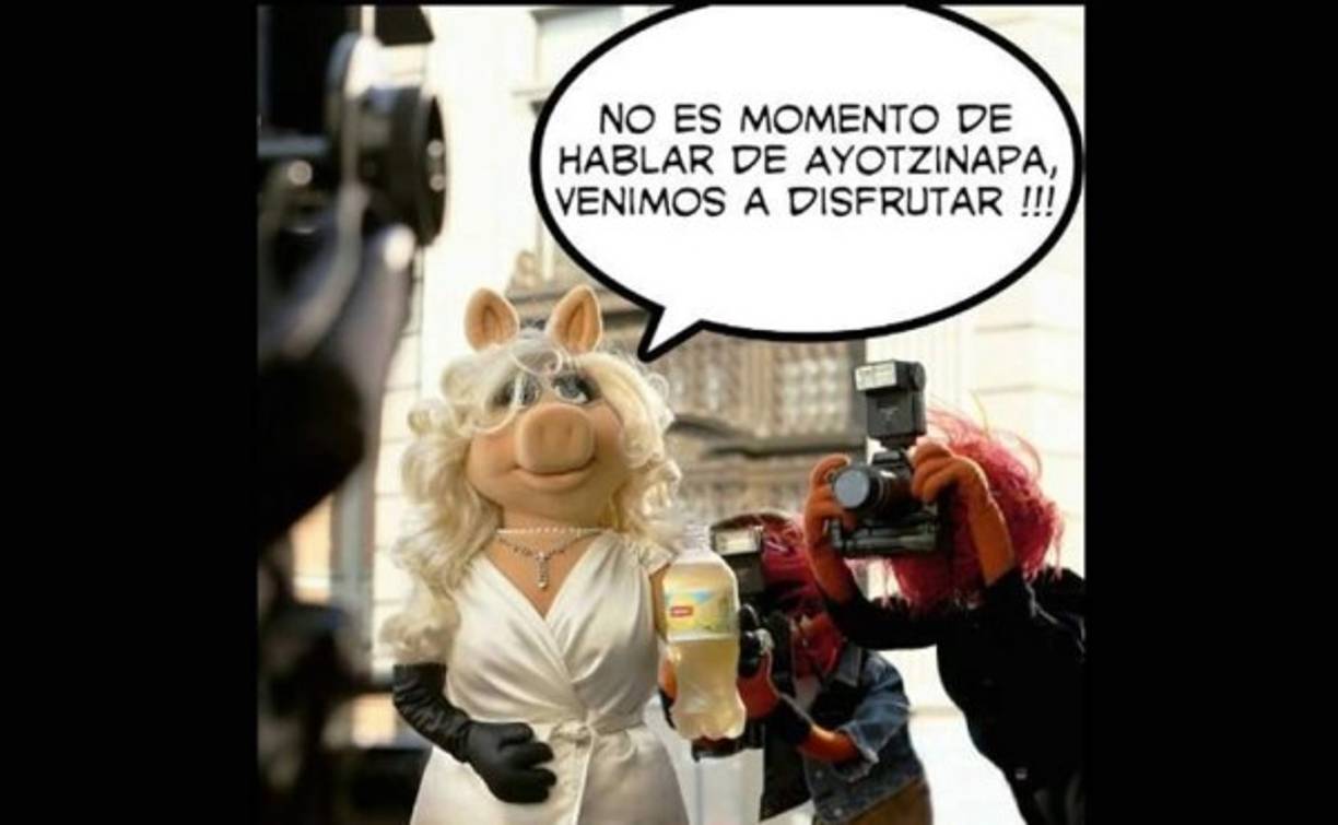 Sofía Castro, hija de la primera dama de México, Angélica Rivera, evitó hablar sobre la desaparición de los 43 normalistas de Ayotzinapa.