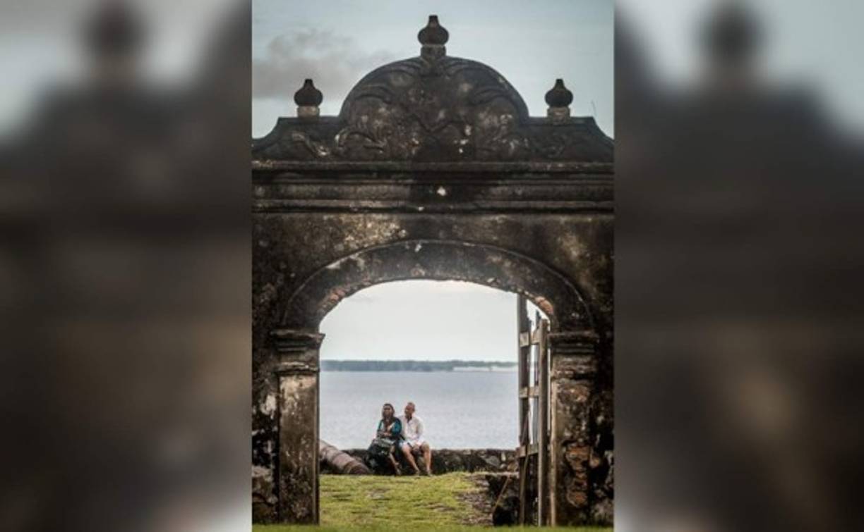 La impresionante estructura de la fortaleza de Santa Bárbara es bastante concurrida por los viajeros.