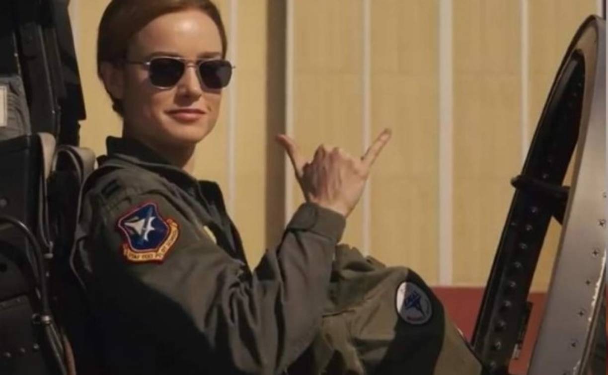 “En realidad sugerí algunos cambios en el final de esta película. Se suponía que iba a acabar con Carol volando hacia el espacio en solitario, y me pareció un poco discordante. Es decir, ¿a dónde se supone que va?