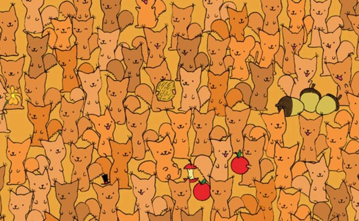 ¿Eres capaz de encontrar al ratón entre las ardillas? El ilustrador Gergely Dudás ha compartido en sus redes sociales este nuevo acertijo visual, en línea con los que ilustran sus libros infantiles de busca y encuentra. En esta ocasión ha escondido un ratón entre un montón de ardillas para poner a prueba nuestra agudeza visual.<br/><br/>