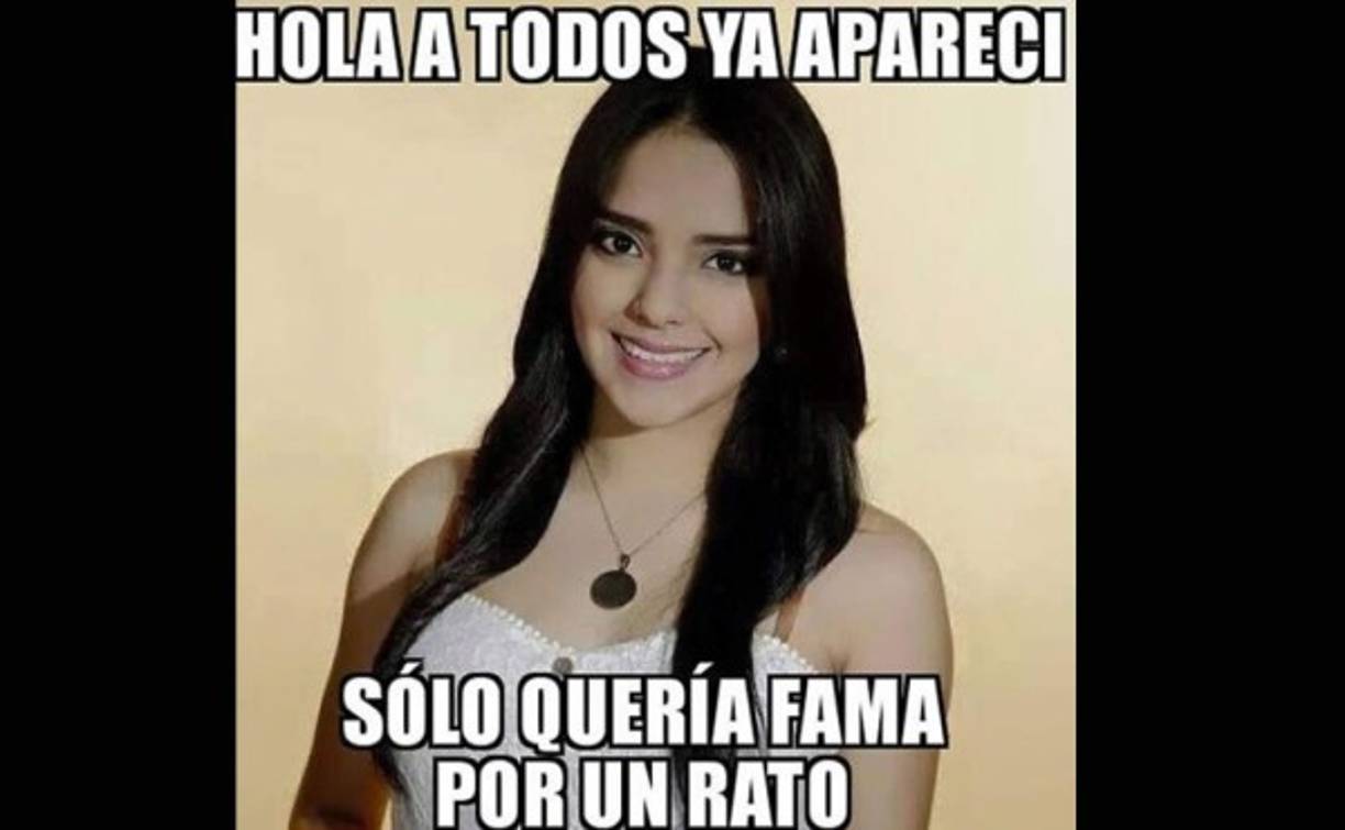 Muchos hondureños expresaron sus emociones en las redes sociales durante y después de la misteriosa desaparición de la presentadora de Suyapa TV, Paola Paz con una serie de memes y comentarios.