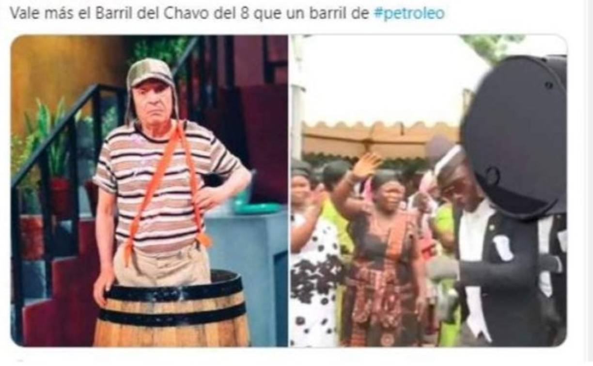 Tras la histórica caída del petróleo por debajo de $2 el barril en EEUU, internautas sacaron su creatividad con divertidos memes.