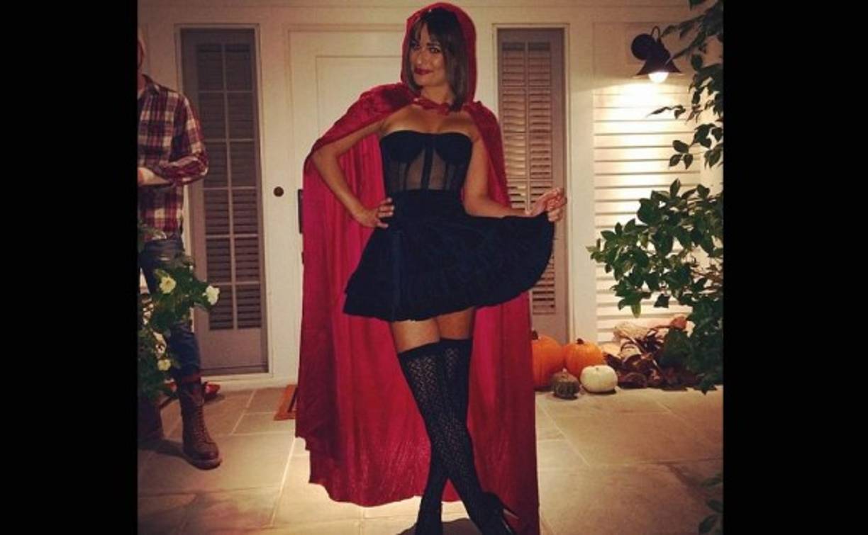 la estrella de Glee, Lea Michelle.