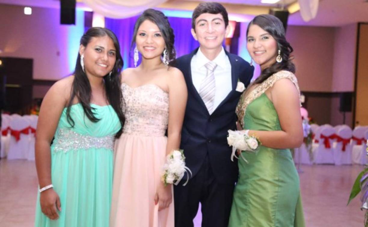 Emy Posas, Ana Morán, Ronald Navarro y Natalie Rivera .