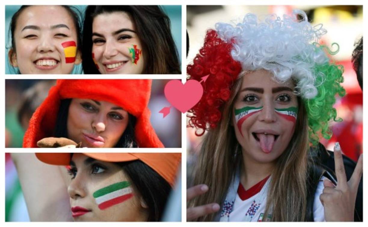 EL Mundial no está regalando muchas emociones en la cancha y mucha belleza en lsa gradas.